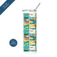 TAALLA Fish Collage Insulated Drinkware