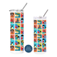 TAALLA Wildlife Collage Insulated Drinkware