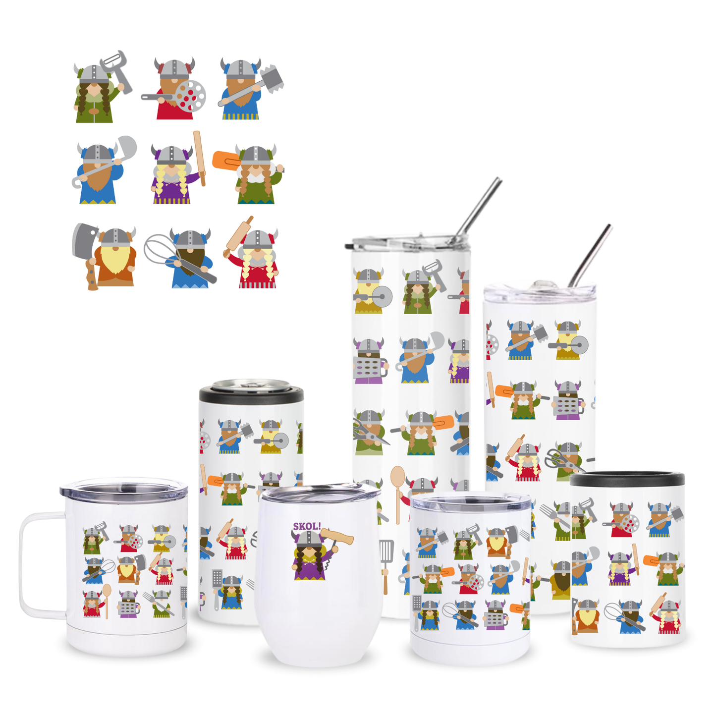 Kitchen Vikings Insulated Drinkware