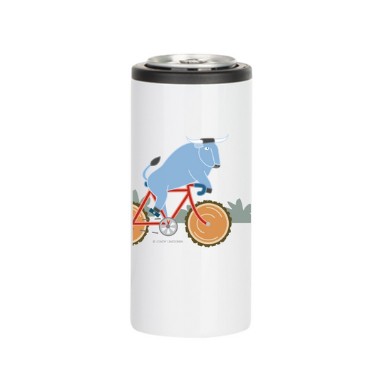 Insulated Skinny Cooler | Biking Paul Bunyan + Babe Wrap