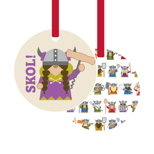 Metal Ornament | Kitchen Vikings Skol