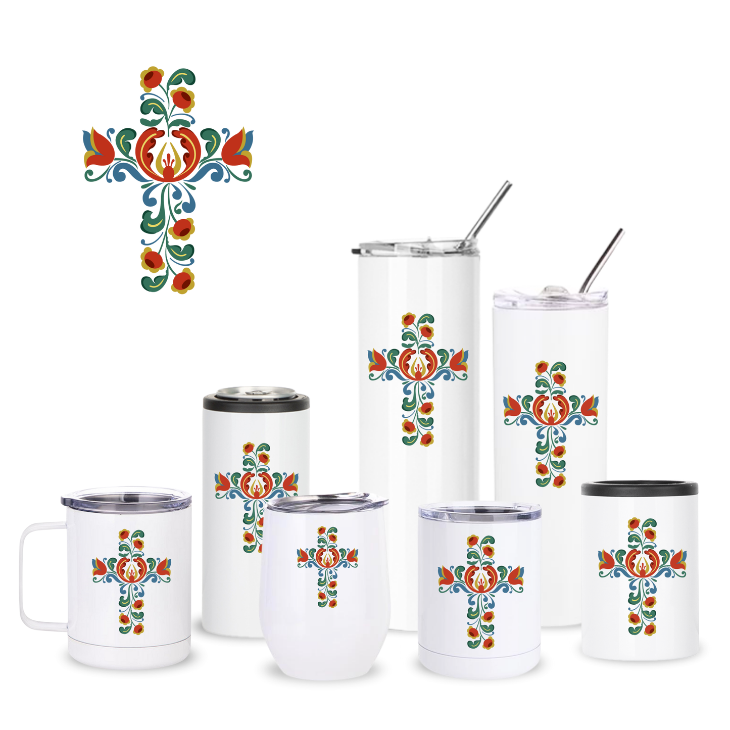 Norwegian Cross Insulated Drinkware
