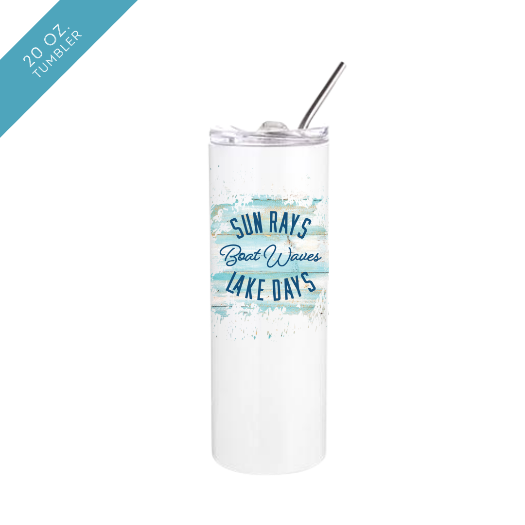 Insulated Tumblers | Sun Rays Lake Days