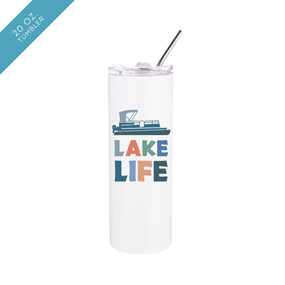 Lake Life Pontoon Insulated Drinkware