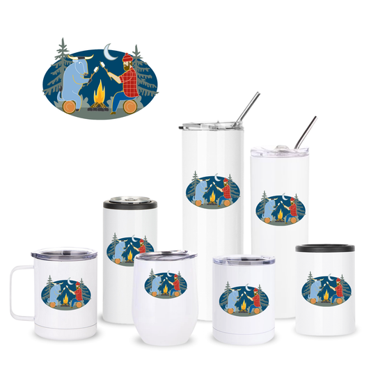 Campfire Paul Bunyan + Babe Insulated Drinkware