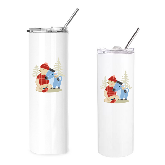 Insulated Tumblers | Baby Paul Bunyan + Babe