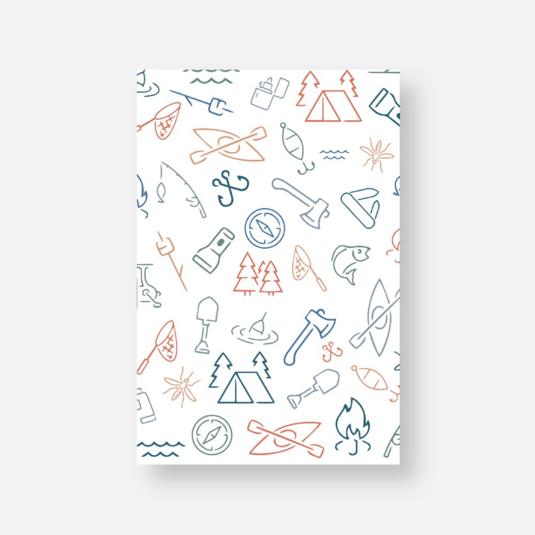 Postcard | Camping Icons