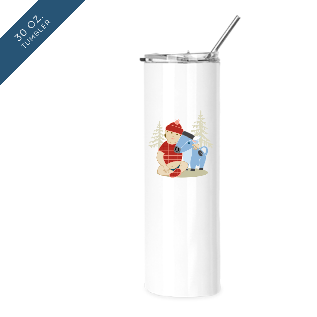 Insulated Tumblers | Baby Paul Bunyan + Babe