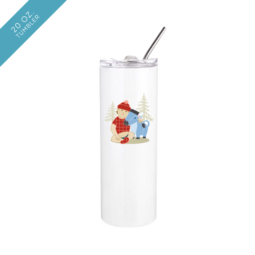 Insulated Tumblers | Baby Paul Bunyan + Babe