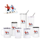 X-Country Skiing Paul Bunyan + Babe Insulated Drinkware