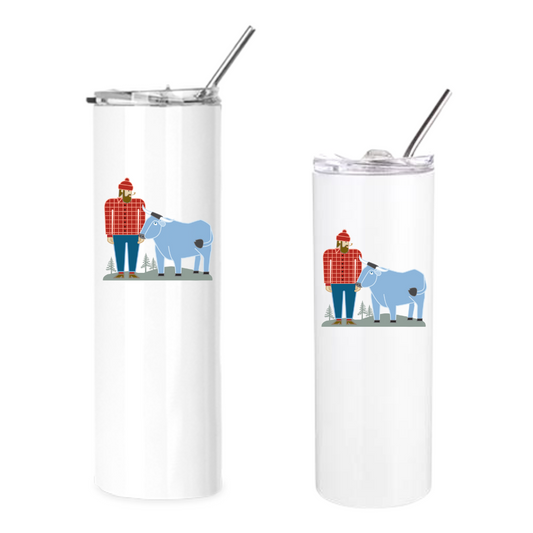 Insulated Tumblers | Classic Paul Bunyan + Babe