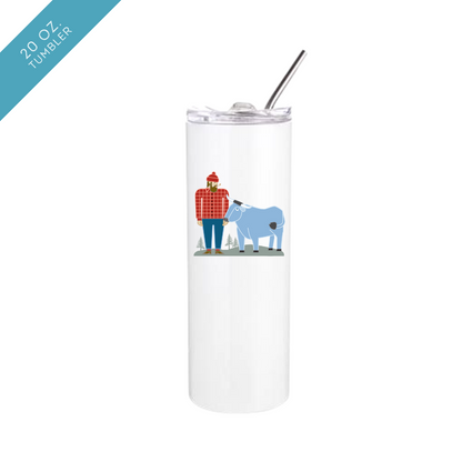 Classic Paul Bunyan + Babe Insulated Drinkware