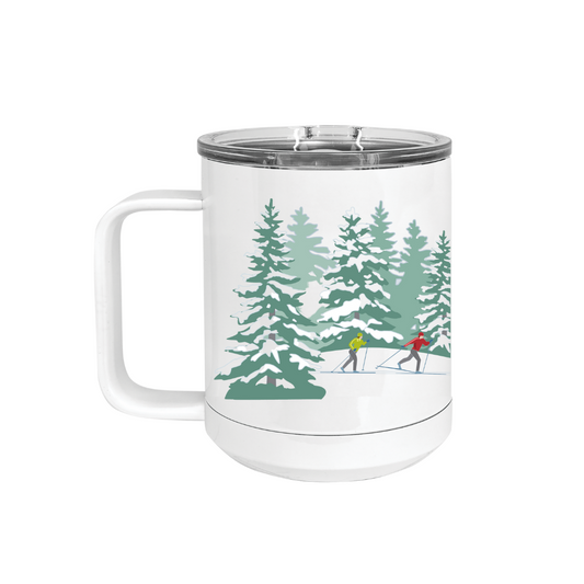 Insulated Camp Mug | Woodland Ski Wrap