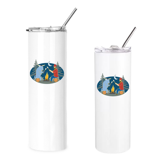 Insulated Tumblers | Campfire Paul Bunyan + Babe