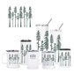 Pine Doodle Insulated Drinkware