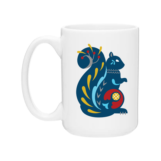 Ceramic Coffee Mug | Dala Squirrel