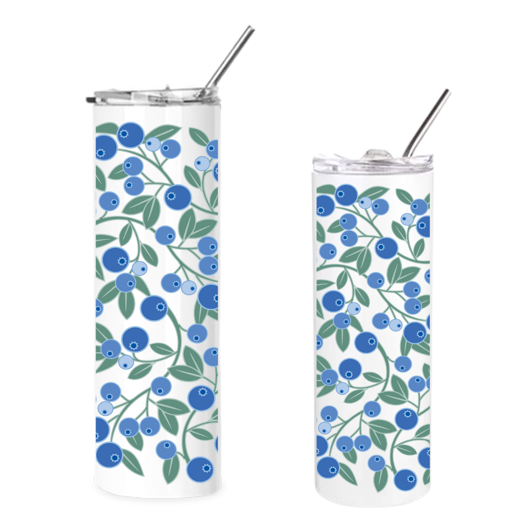 Insulated Tumblers | Blueberries Wrap