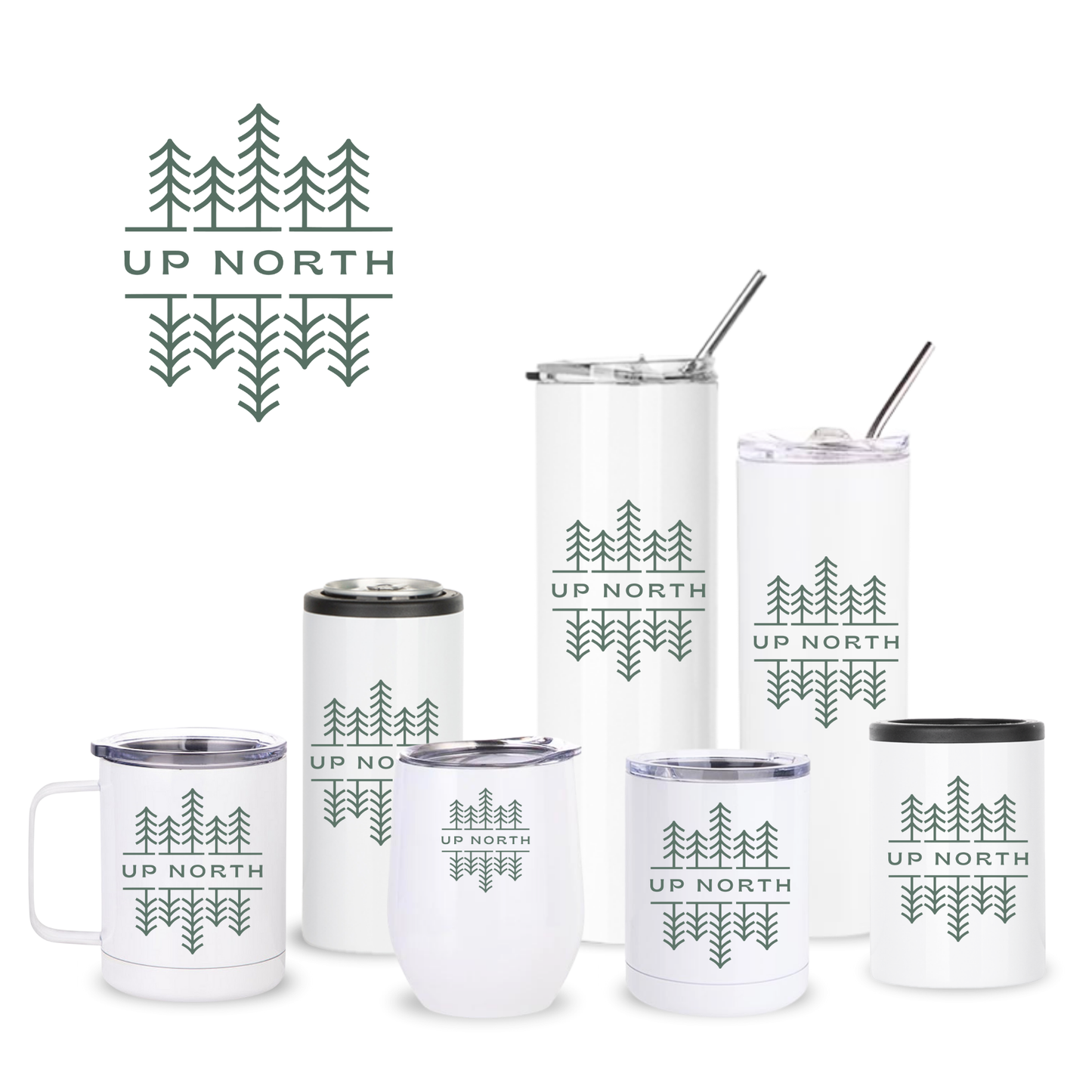 Up North Pines Insulated Drinkware