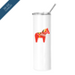 Dala Horse Insulated Drinkware