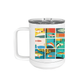 TAALLA Fish Collage Insulated Drinkware