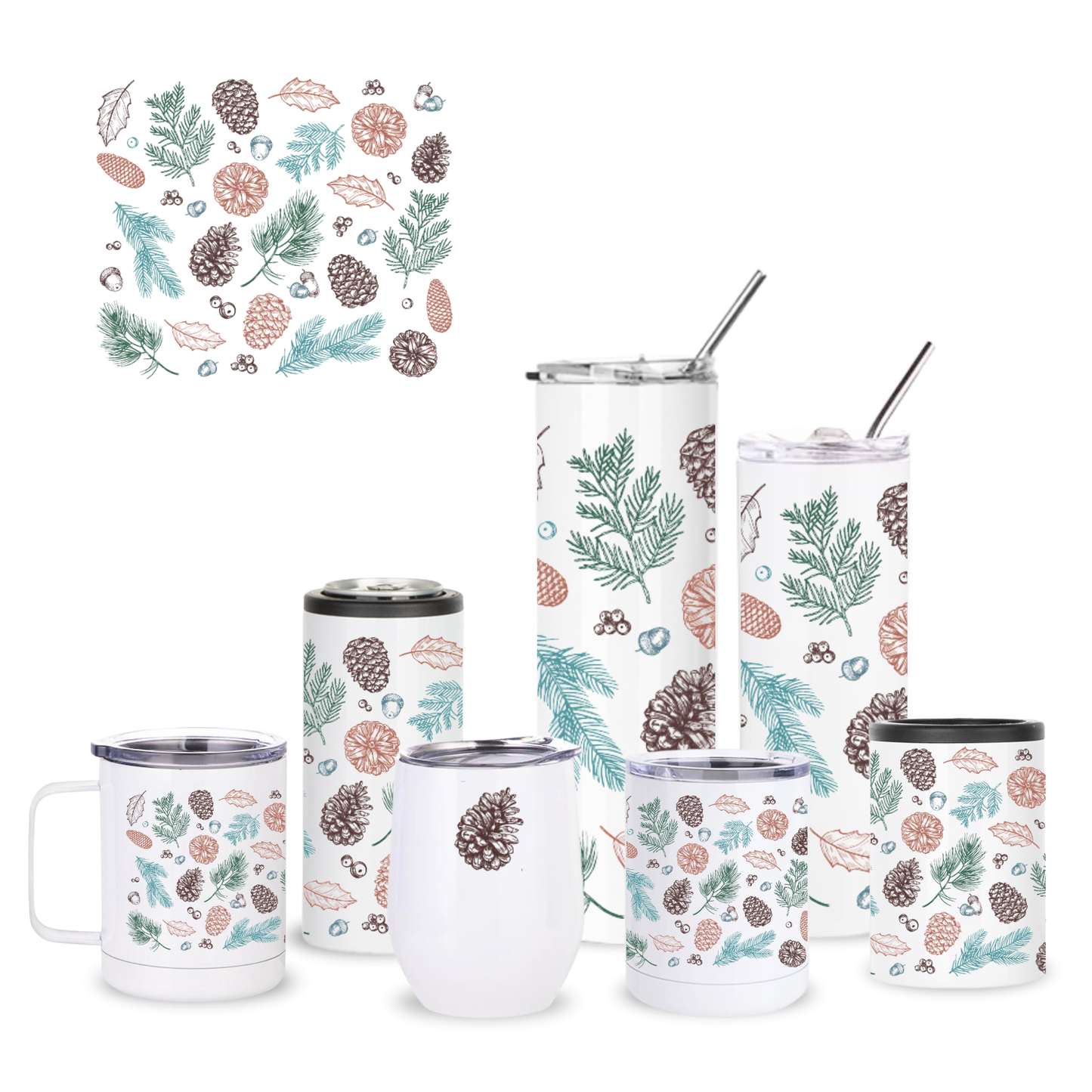 Forest Floor Insulated Drinkware