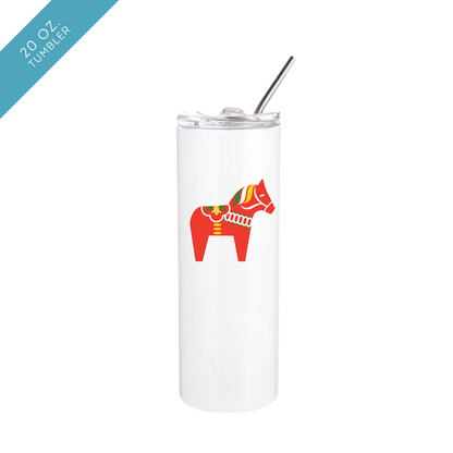 Dala Horse Insulated Drinkware