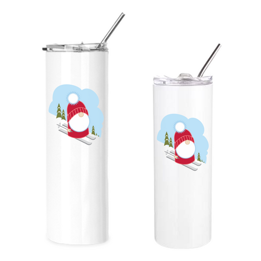 Insulated Tumblers | Skiing Gnome