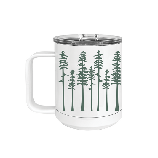Insulated Camp Mug | Pine Doodles Wrap