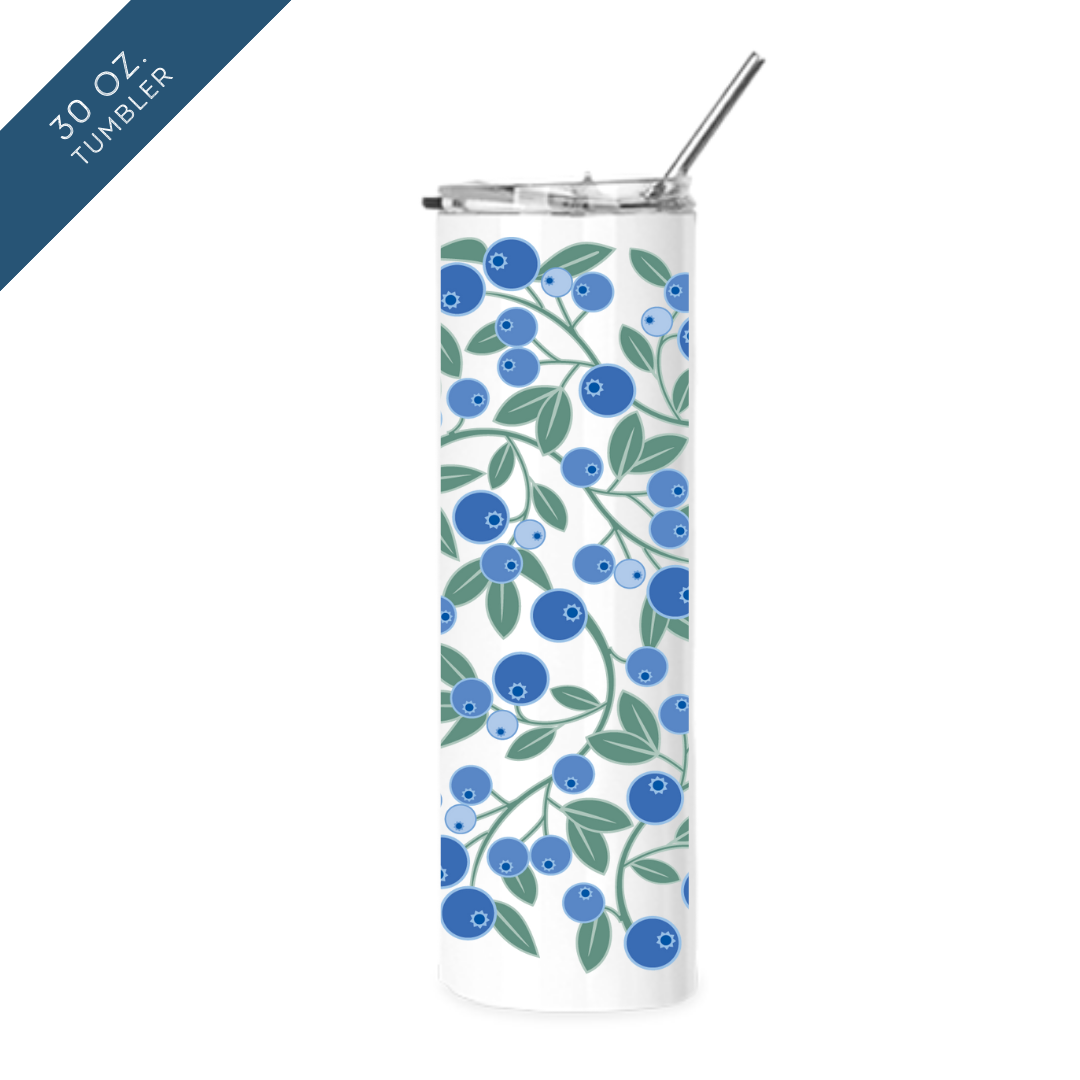 Insulated Tumblers | Blueberries Wrap