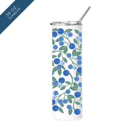 Blueberries Insulated Drinkware