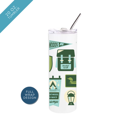 Camp Flags Insulated Drinkware