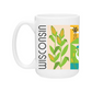 Ceramic Coffee Mug | WI Square Scenes Wrap