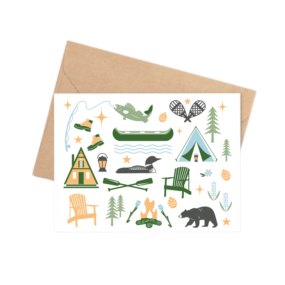 Notecard | Up North Icons
