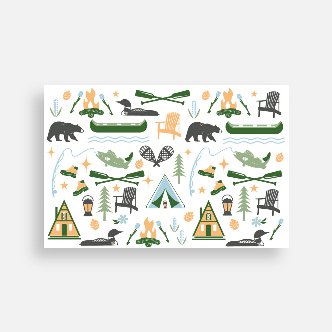 Postcard | Up North Icons