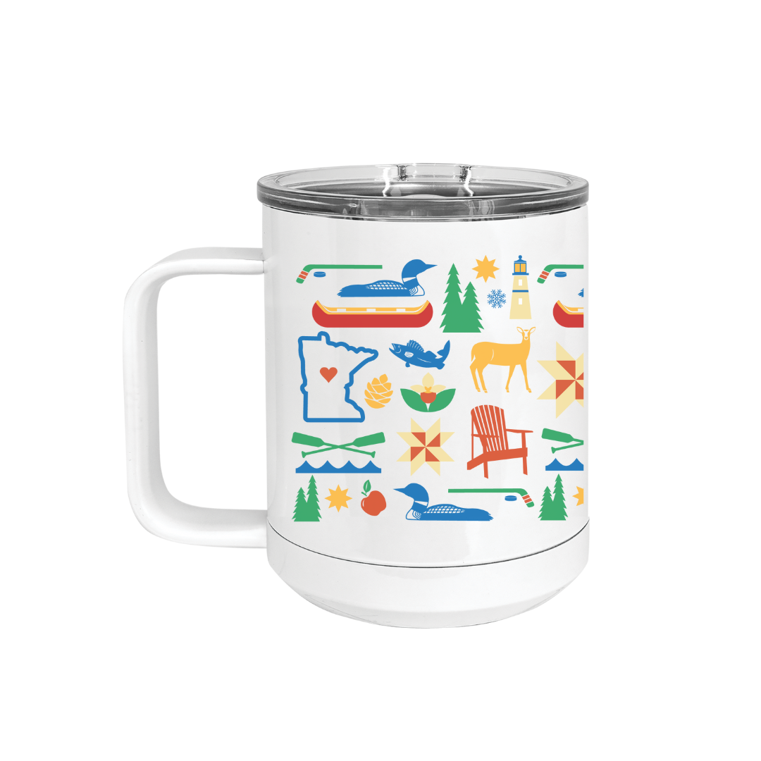 MN Love Icons Insulated Drinkware