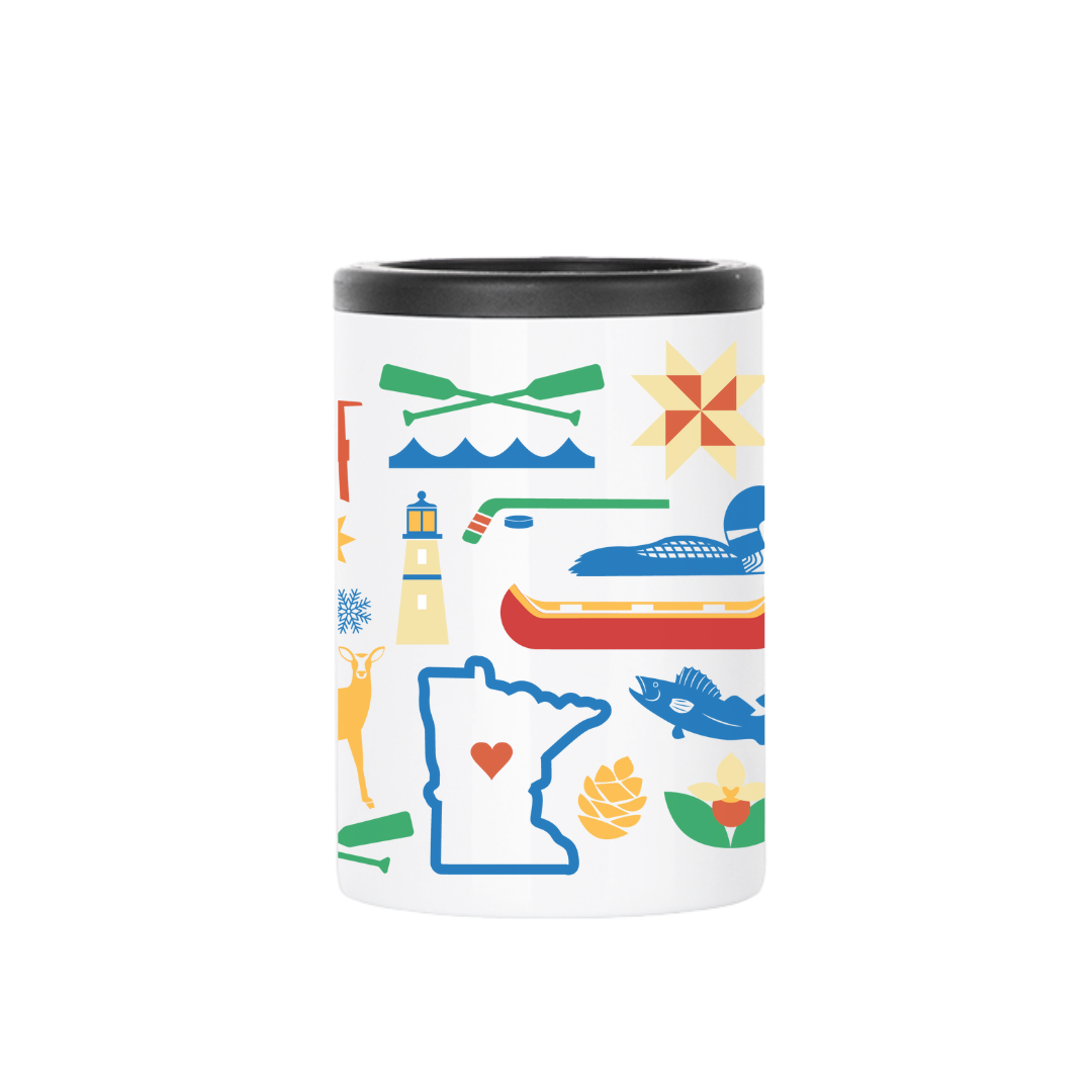 MN Love Icons Insulated Drinkware