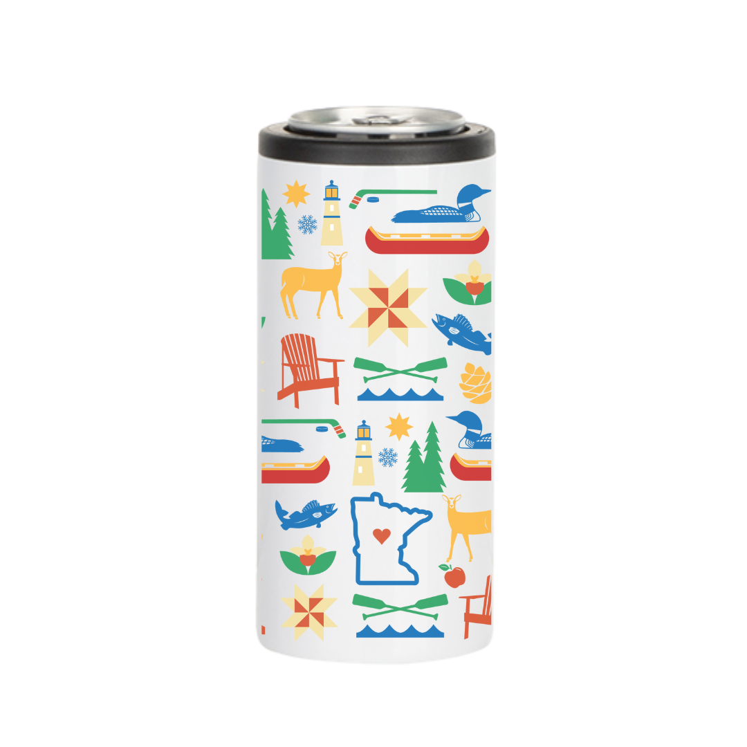 MN Love Icons Insulated Drinkware