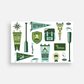 Postcard | Camp Flags