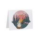 Notecard | Pink Sky Campsite