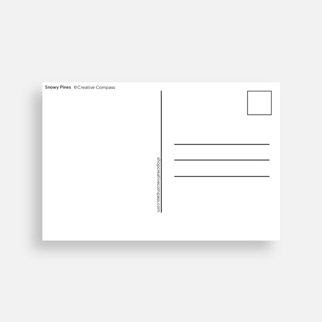 Postcard | Snowy Pines *discontinued*