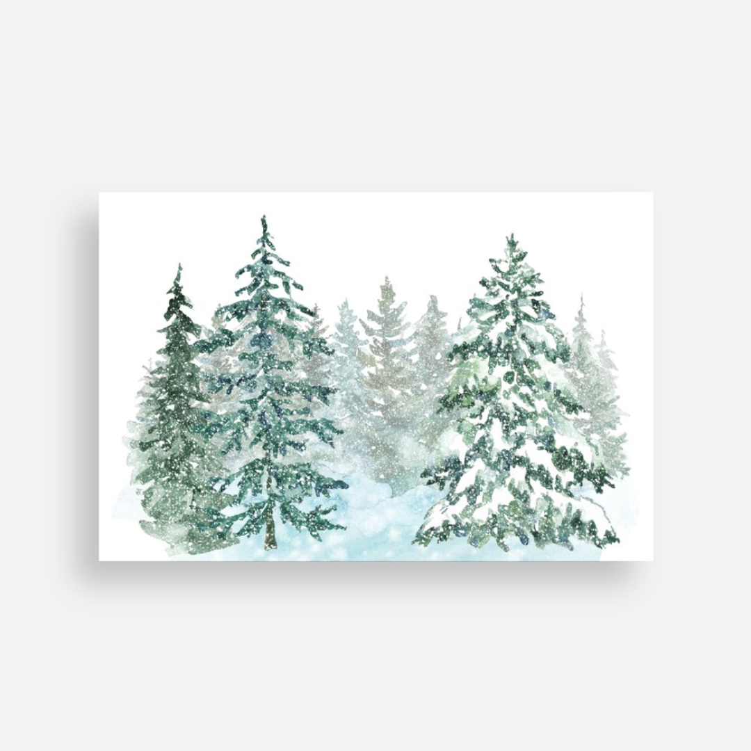 Postcard | Snowy Pines *discontinued*