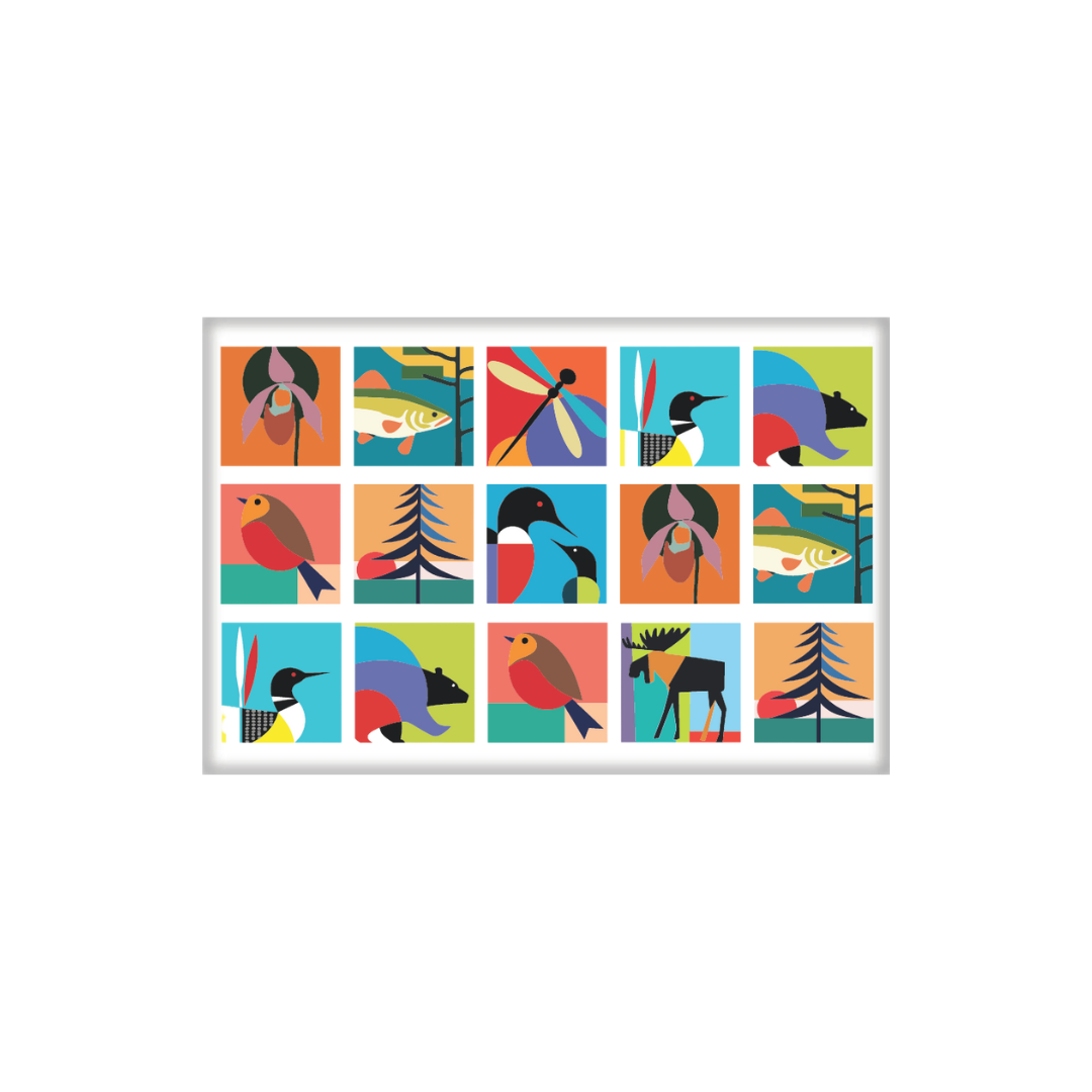 Magnet | Wildlife Collage