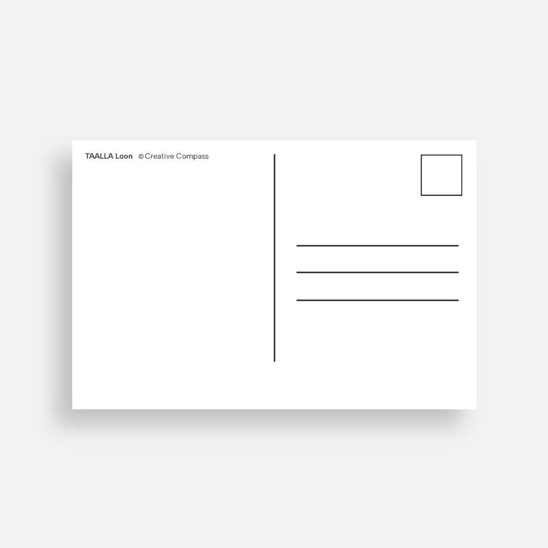 Postcard | TAALLA Loon