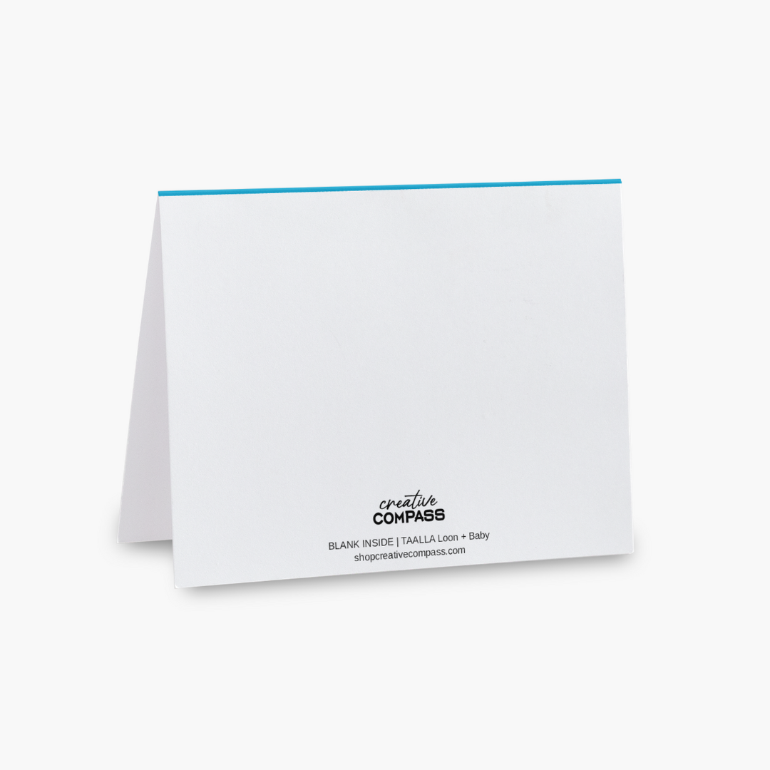 Notecard | TAALLA Loon + Baby