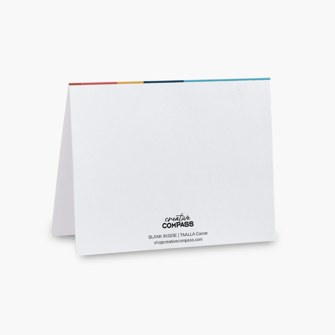 Notecard | TAALLA Canoe