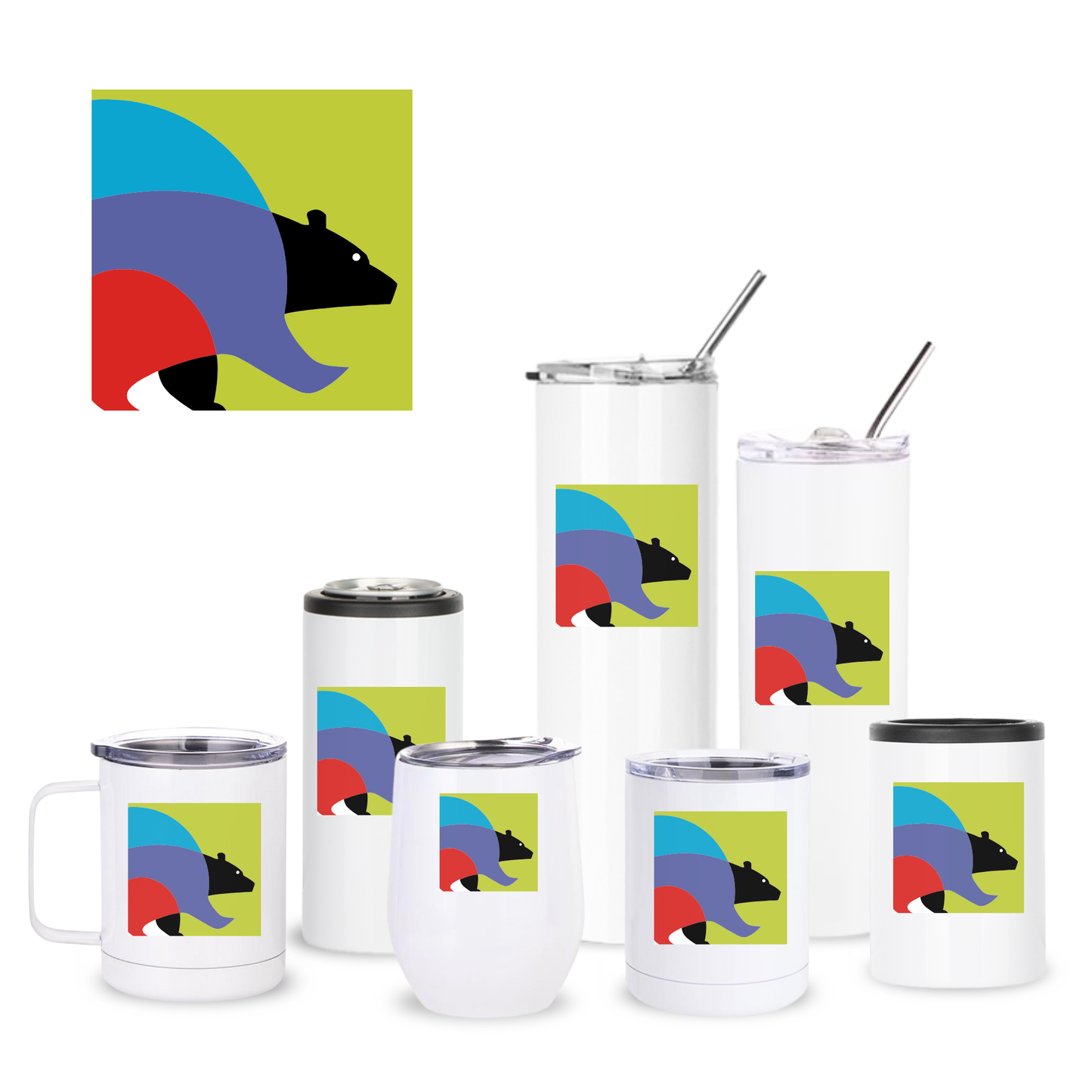 TAALLA Bear Insulated Drinkware