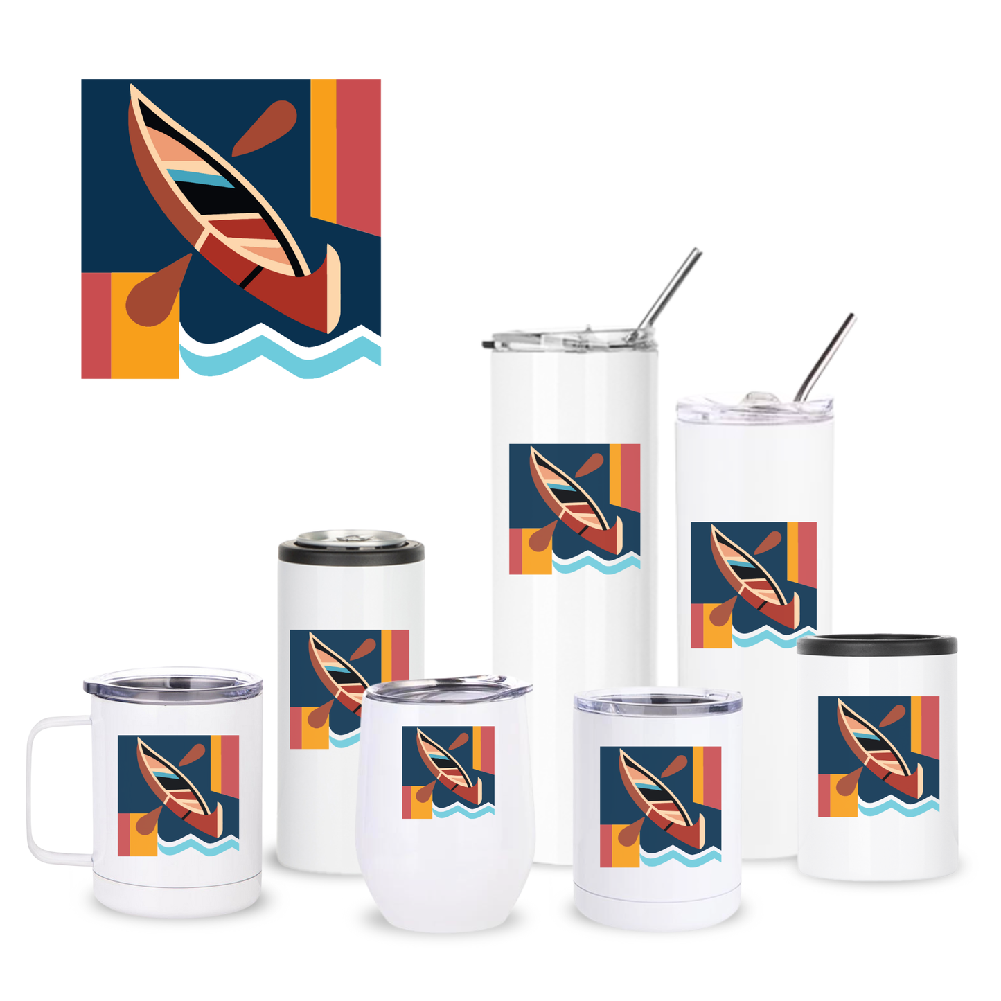 TAALLA Canoe Insulated Drinkware