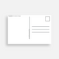 Postcard | Topography *discontinued*