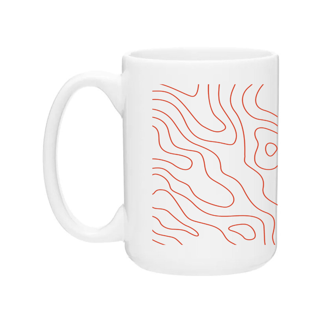 Ceramic Coffee Mug | Topography