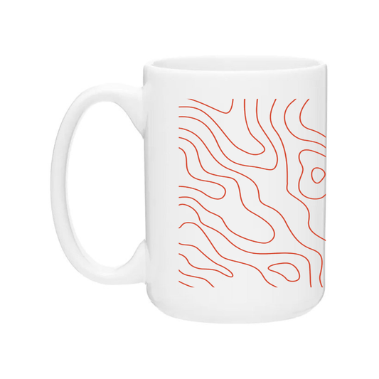 Ceramic Coffee Mug | Topography